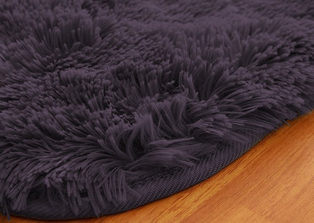 Dywan pokojowy Shaggy Strado 140x200 Grey-Purple (Szary-fiolet)