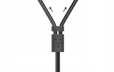UGREEN AV102 Kabel 2x RCA (Cinch) jack 3.5 mm 0,25m (Czarny)