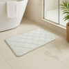 Mata łazienkowa szybkoschnąca dywanik do łazienki antypoślizgowa XXL, szara