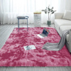 Dywan Shaggy Ombre antypoślizgowy nowoczesny salon miękki 60x120, czerwony