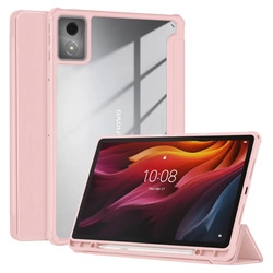 Etui z podstawką Clear Pencil do Lenovo Tab K11 Plus 11.45" TB352FU (Różowe)