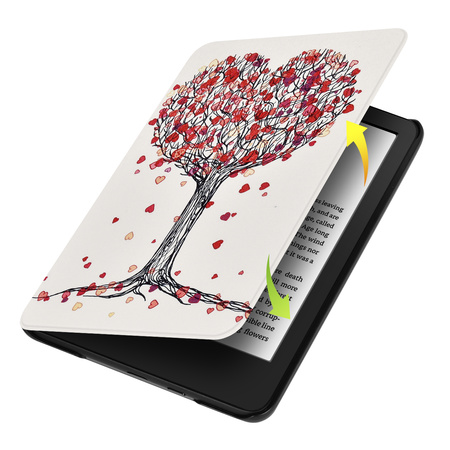 Etui Graphic Kindle Paperwhite 6/ Colorsoft/ Signature Edition- Heart Tree
