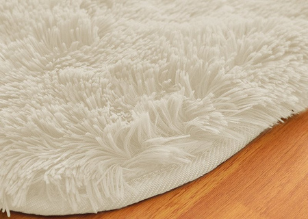 Dywan Shaggy antypoślizgowy nowoczesny salon miękki puszysty 200x250, beżowy