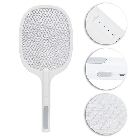 Łapka pułapka owadobójcza lampa UV na muchy komary 2w1