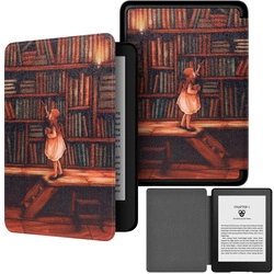 Etui Graphic Kindle Paperwhite 6/ Colorsoft/ Signature Edition- Library Girl