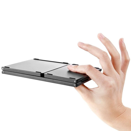 Klawiatura Bluetooth Uniwersalna Składana – kompaktowa klawiatura z touchpadem do urządzeń mobilnych i komputerów przenośnych