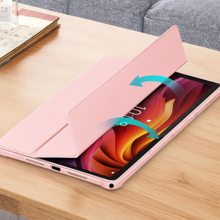 Etui z podstawką Clear Pencil do Lenovo Tab K11 Plus 11.45" TB352FU (Różowe)