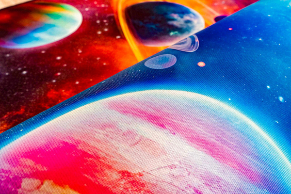 Dywan gamingowy 3D Galaktyka 140x200 cm - nowoczesny wzór 3D do pokoju gracza