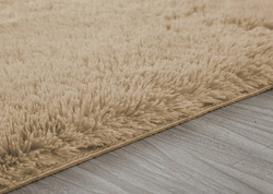 Shaggy Strado rug 160x200 CappuccinoCamel (Light brown)