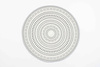 Round carpet NOVO Strado modern oriental pattern for living room Zenith 120x120 cm