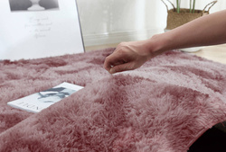 Shaggy Ombre Strado Round Carpet 140x140 OmbrePurple (Pink)