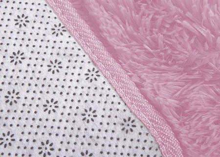 Dywan Shaggy antypoślizgowy nowoczesny salon miękki puszysty 140x200, różowy