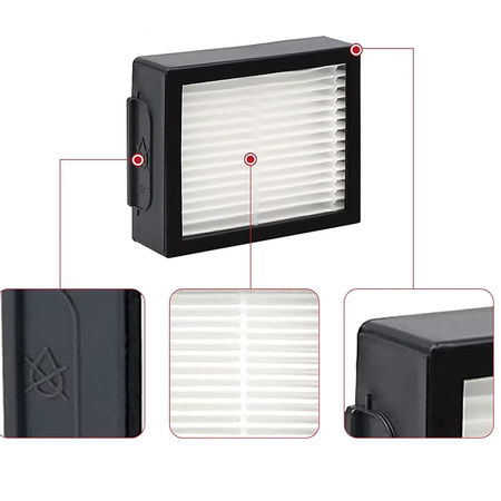 8x filtry hepa do iRobot Roomba Combo J7 J7+ plus J9 J9+ MAX