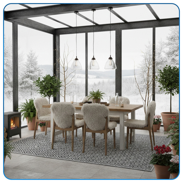 Dywan zewnętrzny Harmony 120x170 cm - wodoodporny na taras, balkon i do ogrodu