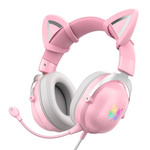 Słuchawki Onikuma X11 (Różowe)