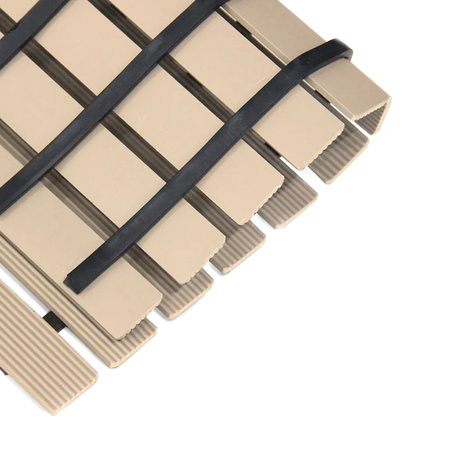 Mata łazienkowa antypoślizgowa do łazienki do wanny pod prysznic 43x90cm (Beżowa)