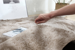 Shaggy Ombre Strado Round Carpet 180x180 OmbreCamel (Beige)