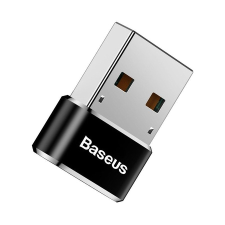 Adapter USB-C do USB-A Baseus 3A (czarny)