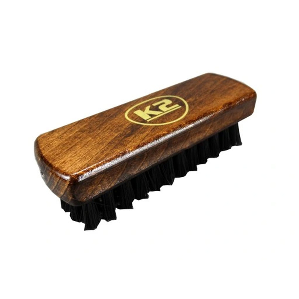 K2 Auron Brush szczotka do czyszczenia skóry i tapicerki G450 detailing Pro, złoty