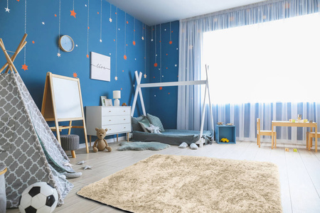 Dywan Shaggy antypoślizgowy nowoczesny salon miękki puszysty 80x150, beżowy