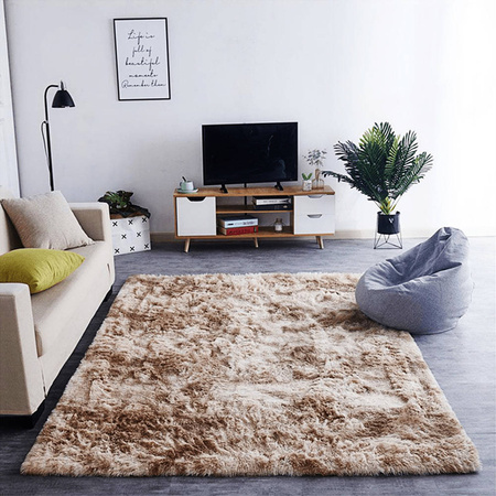 Ombre Shaggy Strado Carpet 200x300 OmbreCamel (Beige)