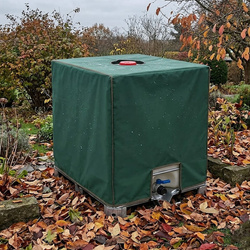 Pokrowiec na zbiornik IBC 1000L mauzer 100x120x116 cm zielony