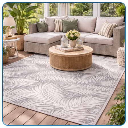 Dywan zewnętrzny 140x200 cm tarasowy wodoodporny na taras balkon do ogrodu