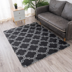 Dywan Shaggy Decor 200x250 cm, szary - miękki, przyjemny w dotyku, do salonu i sypialni