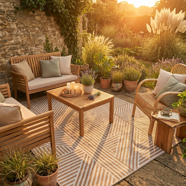 Dywan zewnętrzny Siena 140x200 cm - wodoodporny na taras, balkon i do ogrodu
