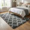 Dywan do salonu shaggy DECOR antypoślizgowy miękki puszysty modny 200x300 Grey Lantern