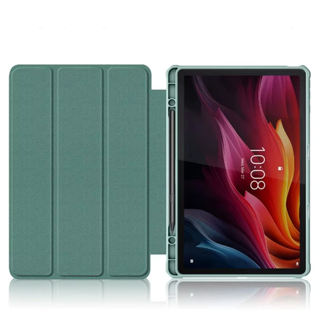 Etui z podstawką Clear Pencil do Lenovo Tab K11 Plus 11.45" TB352FU (Zielone)