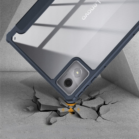 Etui z podstawką Clear Pencil do Lenovo Tab K11 Plus 11.45" TB352FU (Granatowe)