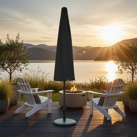 Pokrowiec ochronny na parasol ogrodowy wodoodporny osłona futerał +torba