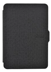 Etui Book Cover czarne do Kindle Paperwhite 1/2/3 z funkcją usypiania i eleganckim wykończeniem