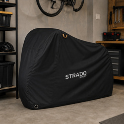 Pokrowiec na 2 rowery wodoodporny UV XXL 200x112x82 - czarny