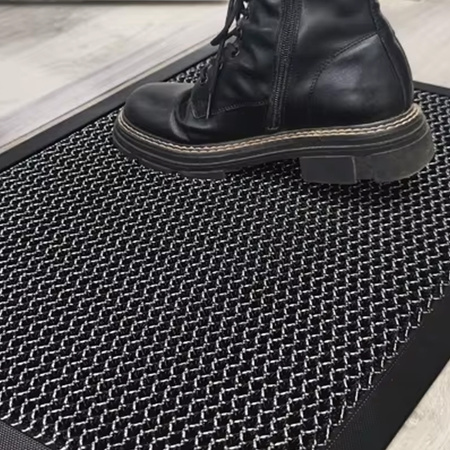 STRADO doormat 3d mesh under shoe door rubber mat 60x90 thick XL