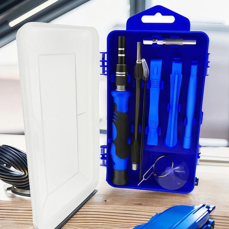 Strado Zestaw precyzyjnych narzędzi 115w1 - Blue