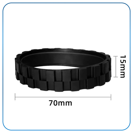 Kółka opony 4 szt do iRobot Roomba 500 600 700 800 I4 I5 I6 I7 E5 E6 J7 S9