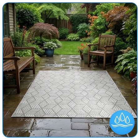 Dywan zewnętrzny 90x150 cm tarasowy wodoodporny na taras balkon do ogrodu