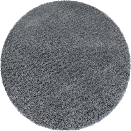 Alpaca Strado 300x300 round carpet - AlpaGrey