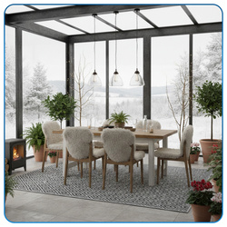 Dywan zewnętrzny Harmony 160x230 cm - wodoodporny na taras, balkon i do ogrodu