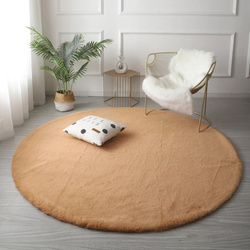 Rabbit Strado 120x120 round rug LightCamel (Beige)