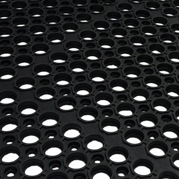 Perforated rubber floor mat 60x90cm - PRF6