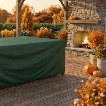Pokrowiec na meble ogrodowe stół krzesła wodoodporny mocny 165x115x80cm XL
