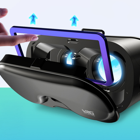 Okulary VR  do telefonu VRG Q8 Wirtualna Rzeczywistość 3D Gogle Gry Filmy