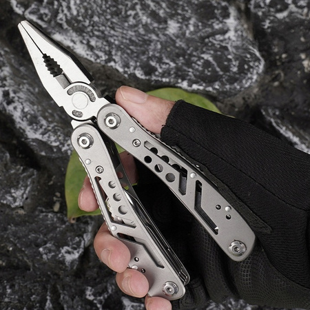 MULTITOOL 24w1 Narzędzie wielofunkcyjne survival składany scyzoryk nóż piła