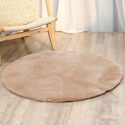 Rabbit Strado 120x120 round rug LightCamel (Beige)