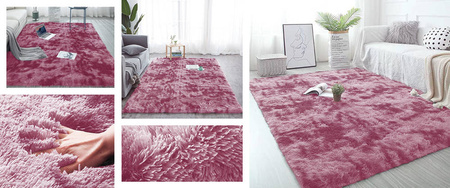 Dywan Ombre Shaggy Strado 80x150 OmbreRed (Czerwony)