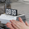 RGB LED digital alarm clock - DAC8 - Black