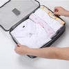 Travel clothes storage set laundry nets 6pcs. (Gray)